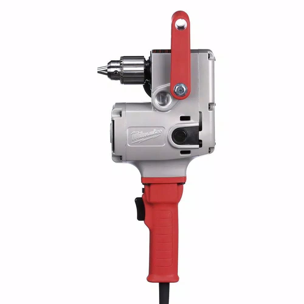 Milwaukee 7.5 Amp 1/2 in. Hole Hawg Corded Right Angle Drill Kit with Case