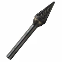 Drill America Solid Carbide Cone Burr Rotary File Bit, 1/4 in. Shank thumbnail 1