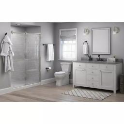 Delta Averland 18 in. Matte Black Towel Bar, Contemporary Knurled Design thumbnail 4