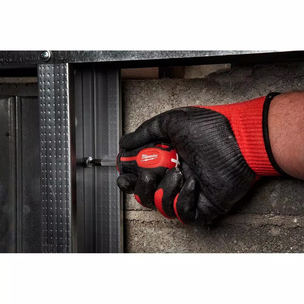 Milwaukee 10-Piece Screwdriver Set with Hardened Tips and Tri-Lobe Handles