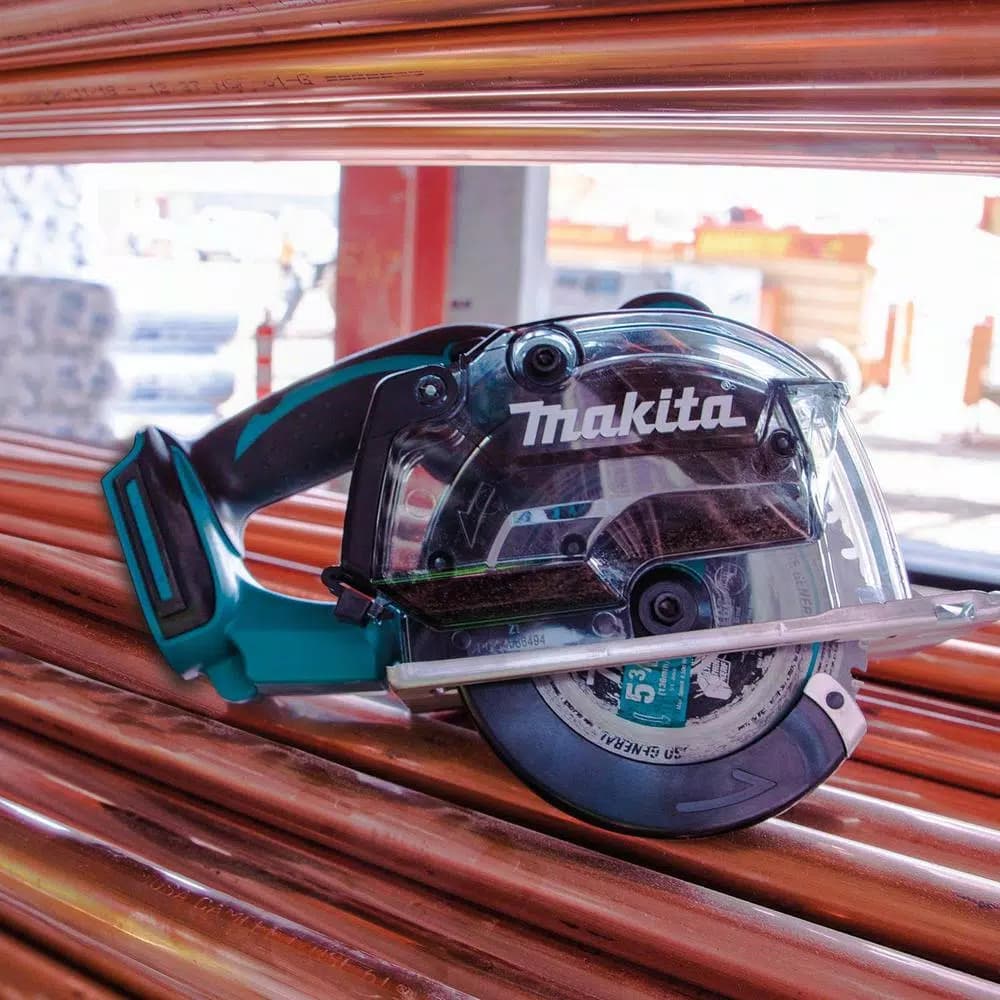 Makita 18V LXT Cordless 5-3/8 in. Metal Cutting Circular Saw - XSC03Z Tool Only