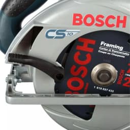 Bosch 15 Amp 7-1/4 in. Corded Circular Saw with 24-Tooth Carbide Blade and Carrying Bag thumbnail 8