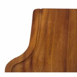 ALFI BRAND Iroko Wood Cutting Board - Large Rectangular Butcher Block for Chopping and Serving thumbnail 6