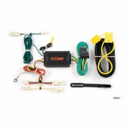 CURT Custom Vehicle-Trailer Wiring Harness, 4-Way Flat T-Connector for Mazda & Toyota thumbnail 1