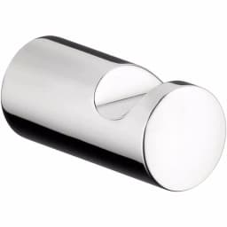 Hansgrohe Puravida Single Robe Hook in Chrome, Solid Brass Wall-Mounted Towel Hook thumbnail 1