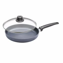 Woll Diamond LITE 11 in. Cast Aluminum Nonstick Frying Pan with Glass Lid, Gray thumbnail 1