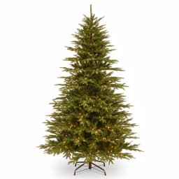 National Tree Company 7.5 ft. Monterey Fir Artificial Christmas Tree with 800 Clear Lights and Feel Real Branch Tips thumbnail 1