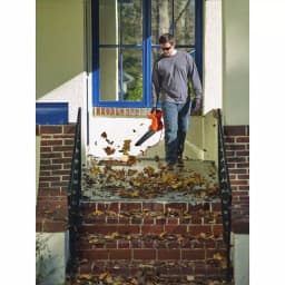 BLACK+DECKER 7-Amp Corded Electric Handheld Leaf Blower, 180 MPH, 220 CFM thumbnail 4