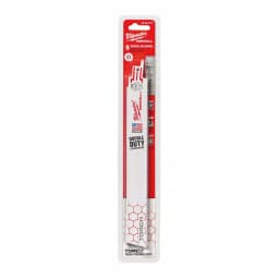 Milwaukee TORCH 9 in. 10 TPI Metal Cutting Reciprocating Saw Blades, Tough Neck & Grid Iron Design (5-Pack) thumbnail 2
