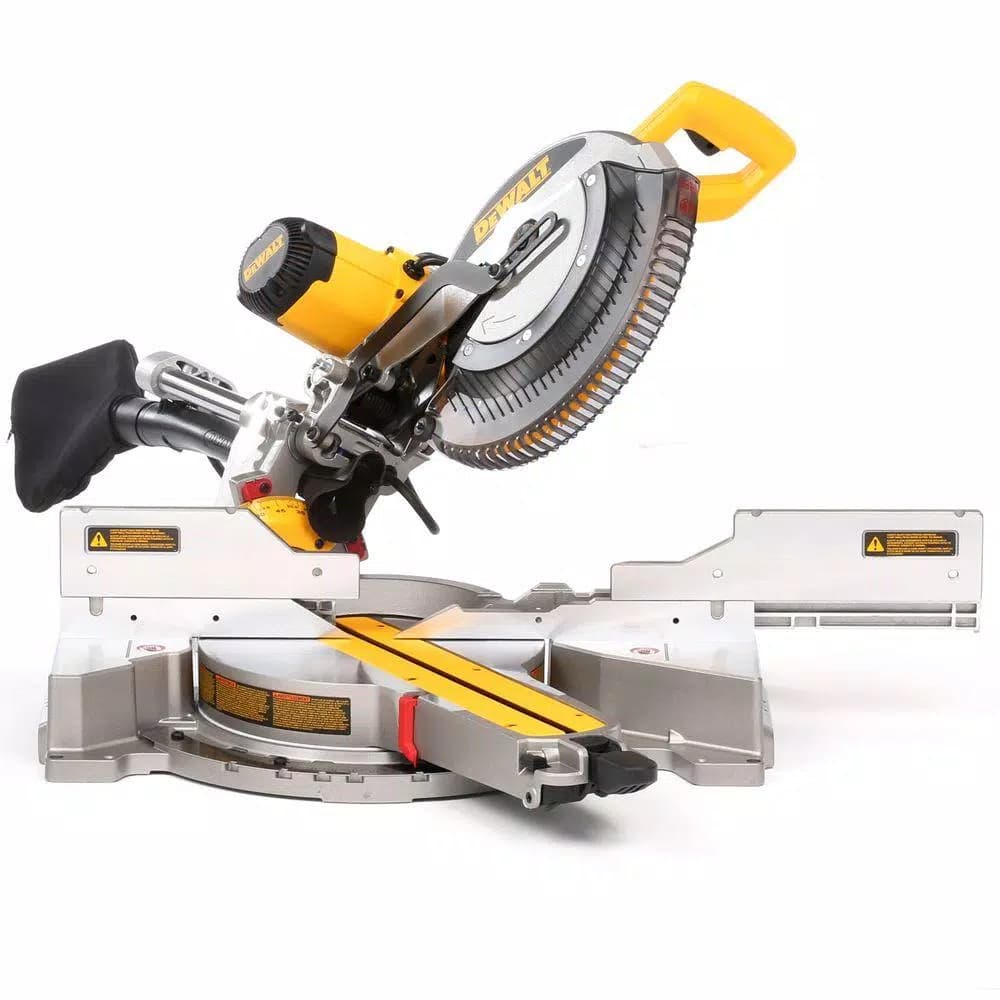 DEWALT 12 in. 15 Amp Sliding Compound Miter Saw with Heavy-Duty Miter Saw Stand (DWX723)
