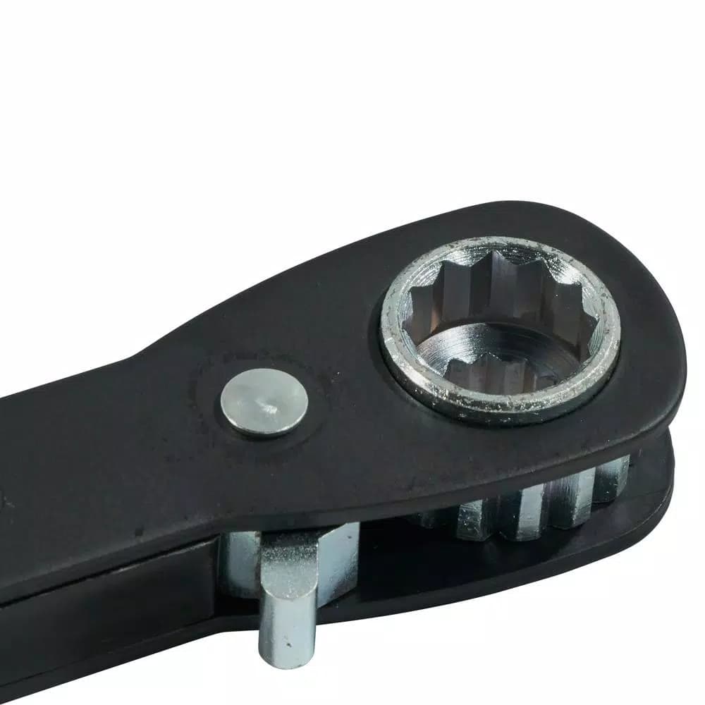 Klein Tools Heavy-Duty 6-in-1 Ratcheting Lineman's Wrench
