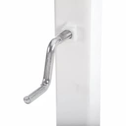 HTC Heavy Duty Adjustable V-Roller Pipe Stand, 500 lb. Capacity, 26.5-43.5 in. thumbnail 5