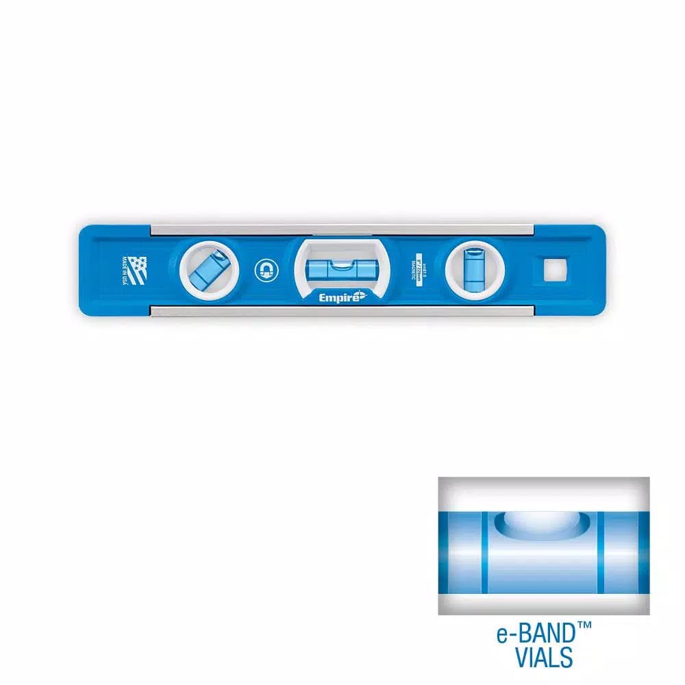Empire em81.9 True Blue Professional 9 in. Magnetic Torpedo Level