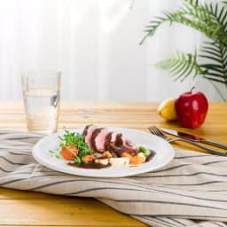 Unbranded 6 in. White Sugarcane Plates, 600 Pack - Eco-Friendly Biodegradable Disposable Plates thumbnail 5