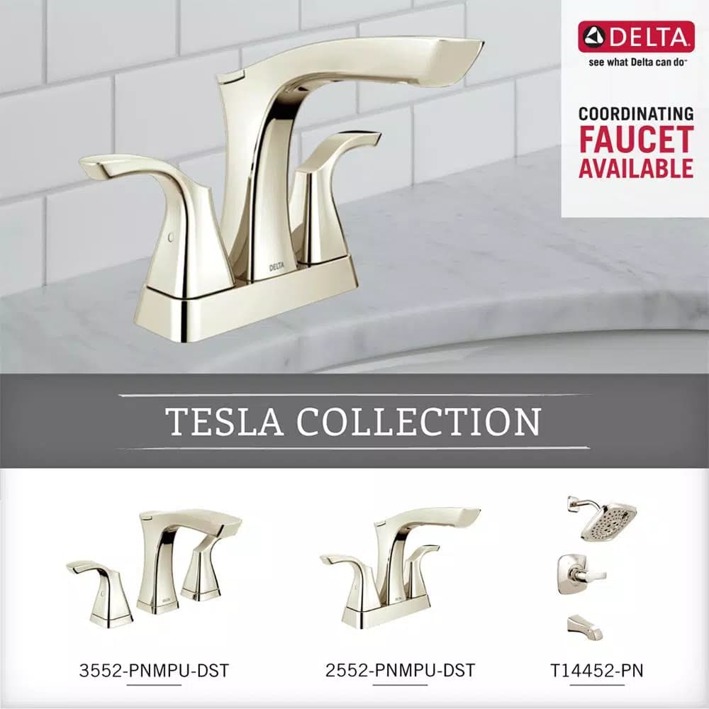 Delta Tesla Polished Nickel Hand Towel Ring
