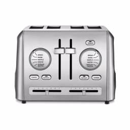 Cuisinart 4-Slice Stainless Steel Toaster with 7 Shade Settings and Crumb Tray thumbnail 1