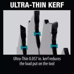 Makita 7-1/4 in. 24T Carbide-Tipped Ultra-Thin Kerf Framing Circular Saw Blade thumbnail 8