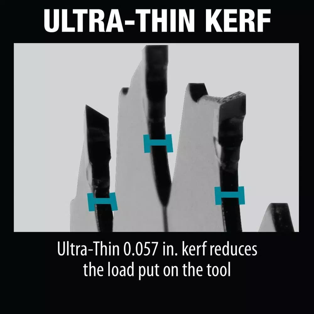 Makita 7-1/4 in. 24T Carbide-Tipped Ultra-Thin Kerf Framing Circular Saw Blade