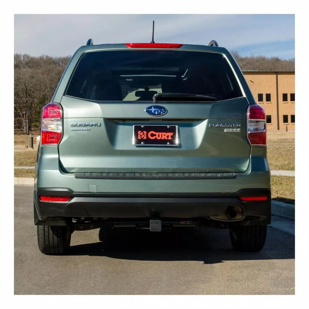 CURT Class 3 Trailer Hitch for Subaru Forester, 2-in Receiver, Round Tube, Gloss Black