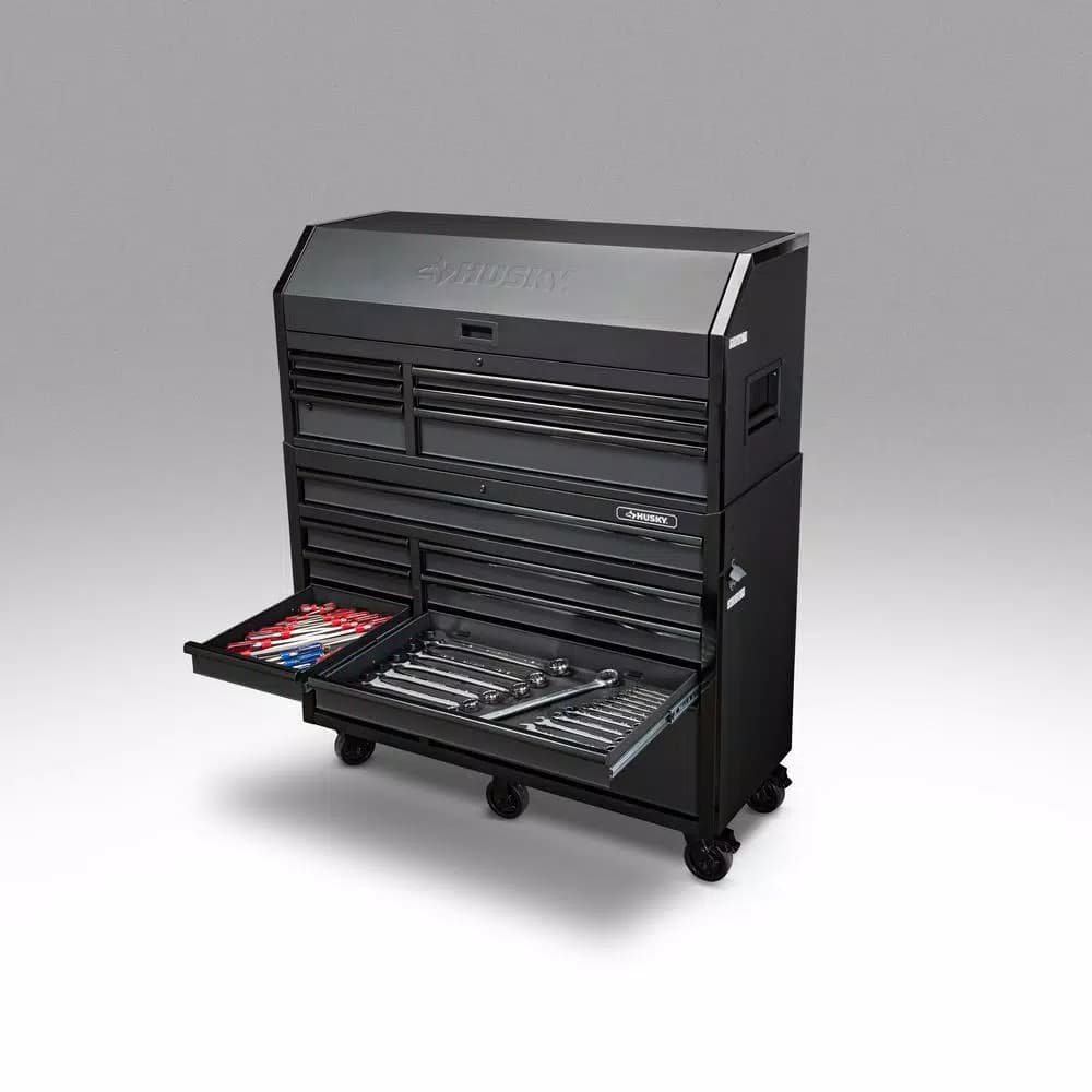 Husky 1025-Piece Master Mechanics Tool Set with 52 in. Heavy-Duty Combination Tool Chest and Rolling Cabinet