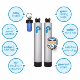 Pelican Water Pelican PSE2000 Whole House Water Filtration and NaturSoft Water Softener Alternative System, 15 GPM thumbnail 3