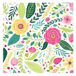 Sugar Plum Party SugarPlum Spring Blossoms Paper Lunch Napkins, 32-Piece Set thumbnail 1