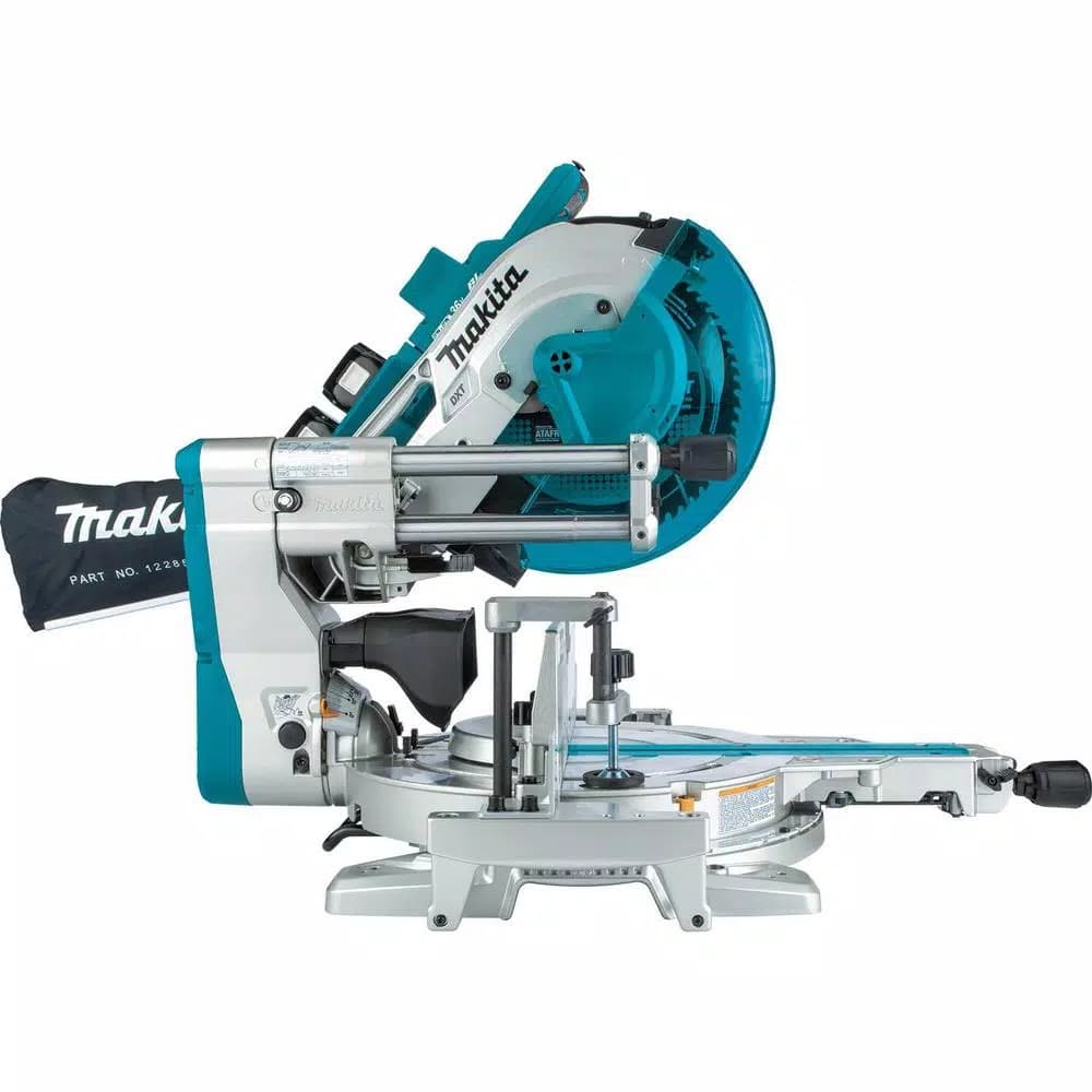 Makita 12 in. Brushless Cordless Dual-Bevel Sliding Compound Miter Saw with Laser (XSL07Z) - Tool Only