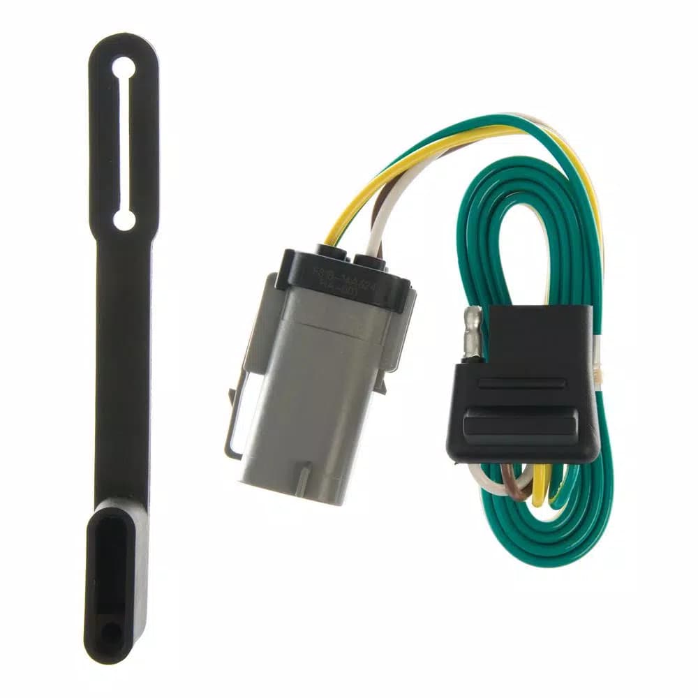 CURT Custom Vehicle-Trailer Wiring Harness, 4-Way Flat for Select Ford F-250 & F-350 Super Duty
