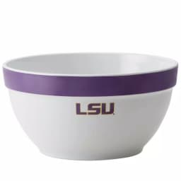 College Kitchen Collection LSU Tigers 3-Piece Nesting Party Bowl Set, Purple Melamine Serving Bowls thumbnail 4