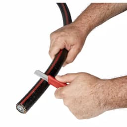 Milwaukee Lineman's Underground Knife with Stainless Steel Spear Point Blade thumbnail 5