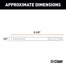 CURT 5-Way Flat Connector Dust Cover for Vehicle Side thumbnail 2