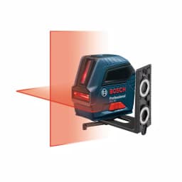 Bosch GLL 50 Self-Leveling Cross-Line Laser Level Kit with BM3 Positioning Device and Compact Tripod thumbnail 4