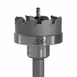 Klein Tools 2 in. Carbide Hole Cutter with Hex Shank and Integrated Flange thumbnail 5