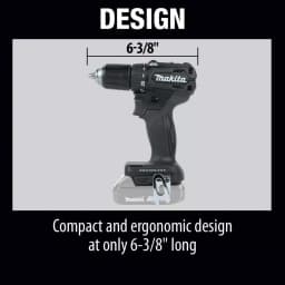 Makita 18V LXT Sub-Compact Brushless Cordless 1/2 in. Driver Drill (Tool Only) thumbnail 9
