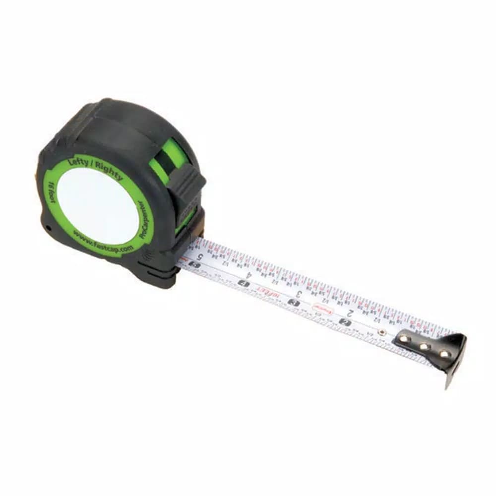 Unbranded Fast Cap Pro 16 ft. Standard Reverse Tape Measure - Lefty/Righty Dual Read