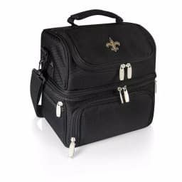ONIVA Pranzo New Orleans Saints Insulated Lunch Bag - Black thumbnail 1