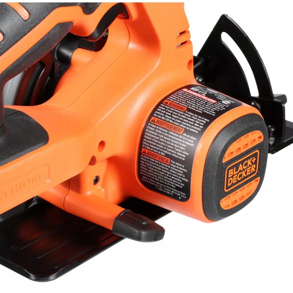 BLACK+DECKER BLACK & DECKER 20V MAX Lithium-Ion Cordless 5-1/2 in. Circular Saw (Tool Only)