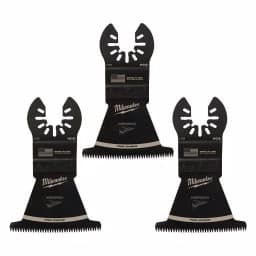 Milwaukee 2-1/2 in. High Carbon Steel Japanese Tooth Hardwood Oscillating Multi-Tool Blade, 3-Pack thumbnail 5