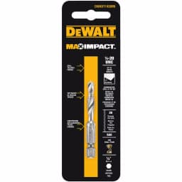 DEWALT MAX IMPACT 1/4 in. - 20 Drill Tap Bit for Impact Drivers thumbnail 1