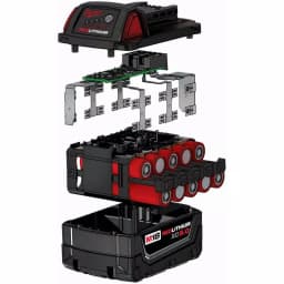 Milwaukee M18 18V Lithium-Ion Cordless 4-Tool Combo Kit with Wet/Dry Vacuum and 5.0 Ah Battery thumbnail 5