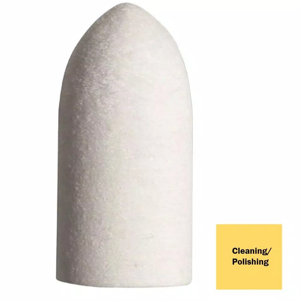 Dremel 3/8 in. Felt Polishing Cone Rotary Tool Accessory for Metal, Stone, Glass, and Ceramics