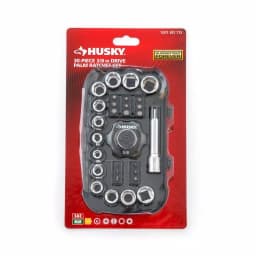 Husky 3/8 in. Drive Palm Ratchet and Socket Set, 30-Piece thumbnail 7