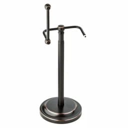 Delta Porter Telescoping Pivoting Freestanding Toilet Paper Holder, Oil Rubbed Bronze thumbnail 4