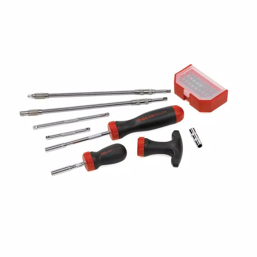 GearWrench 40-Piece Ratcheting Screwdriver Set with Interchangeable Shafts