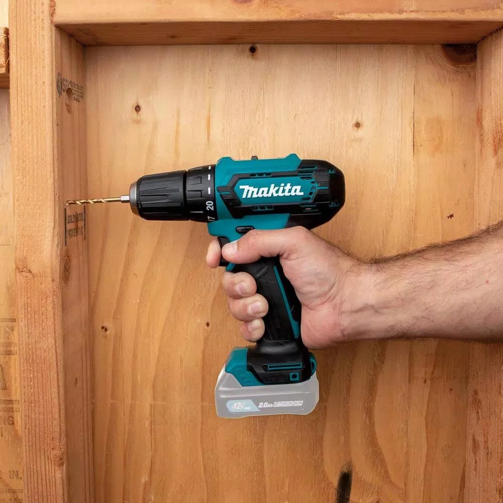 Makita 12V Max CXT Lithium-Ion Cordless 3/8 in. Driver-Drill (Tool-Only)