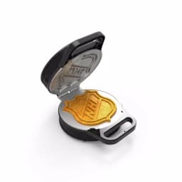Pangea Brands NHL Hockey Puck Waffle Maker, Black Electric Grille thumbnail 7
