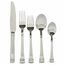 Gibson Cordell 20-Piece Stainless Steel Flatware Set, Service for 4, Mirror Polished thumbnail 1
