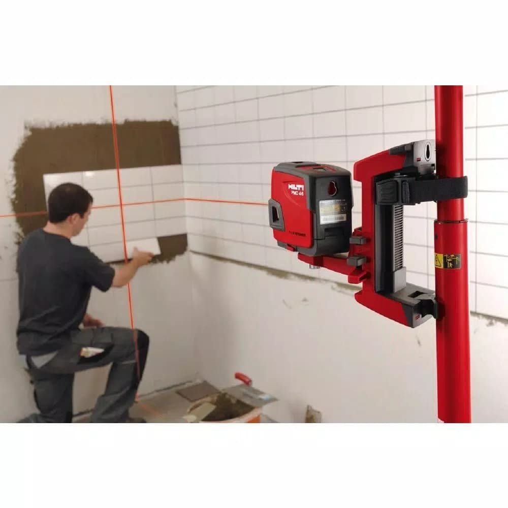 Hilti PMC 46 Combination Line and Point Laser Kit with Tripod and Universal Adaptor