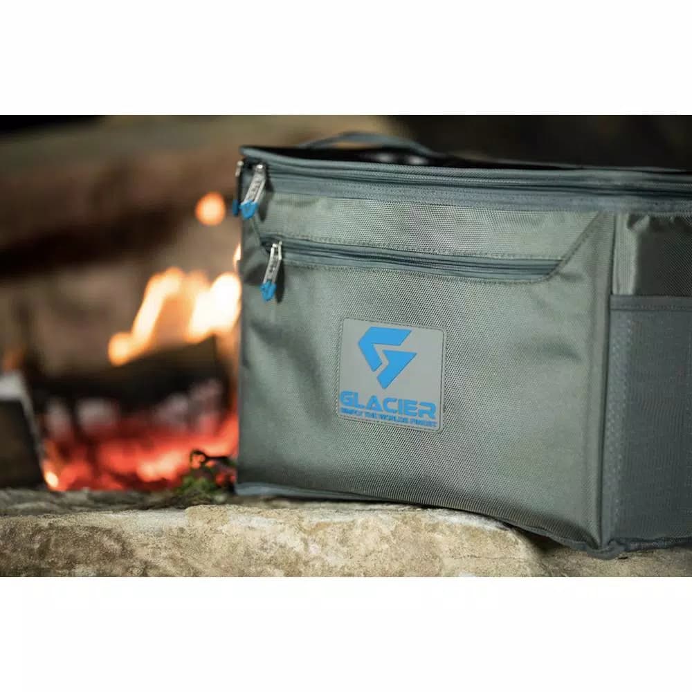Glacier Coolers IceCube 18 Qt. Grey Soft-Side Portable Lunch Cooler