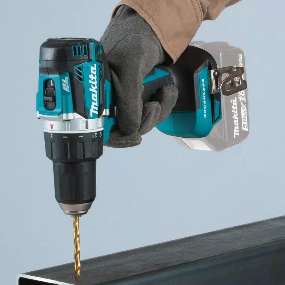 Makita 18V LXT Brushless Cordless 1/2 in. Driver-Drill (Tool Only)